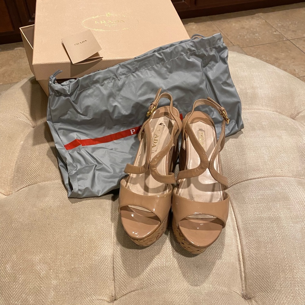 Prada Calzature Donna cork wedges - Picture 2 of 6
